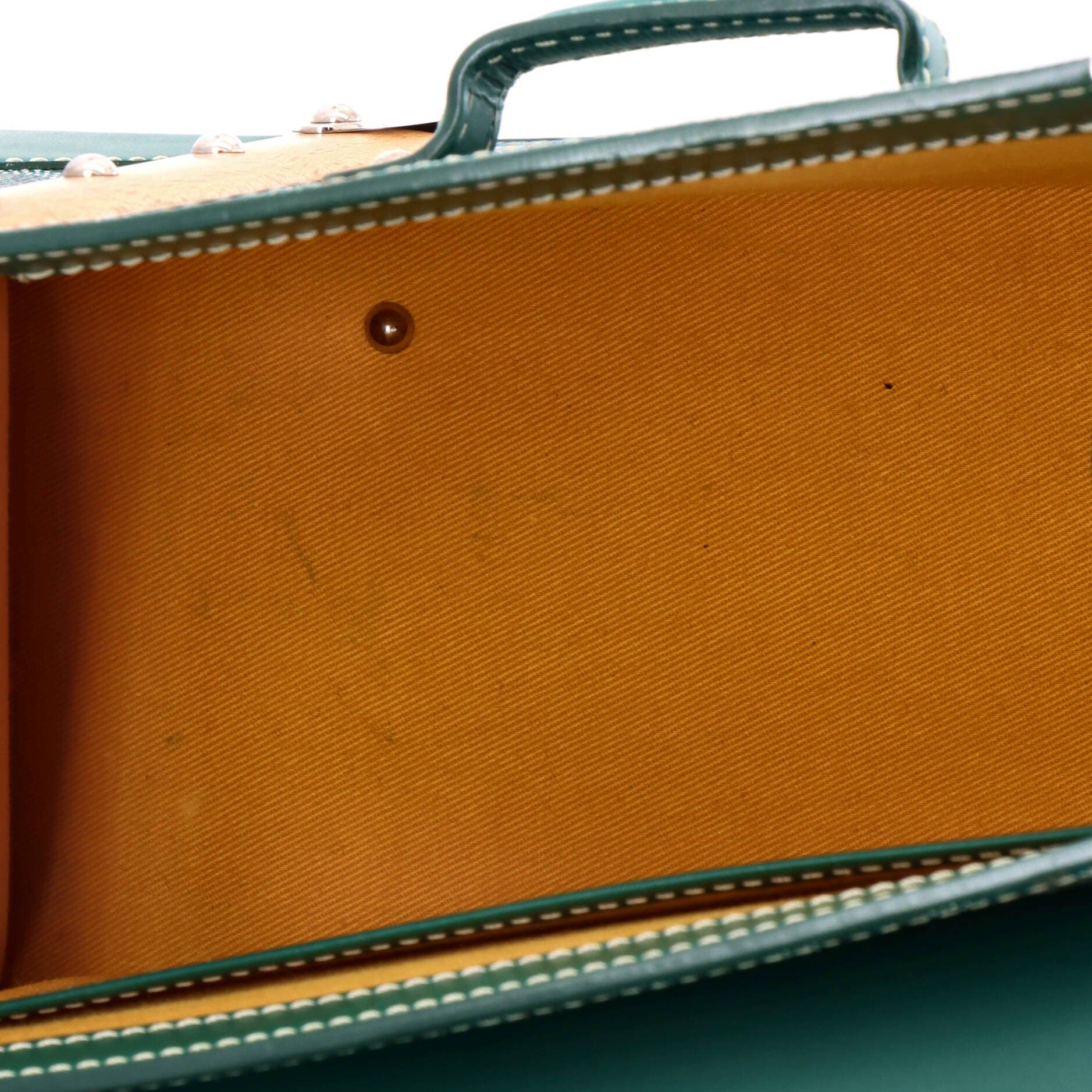 Saigon Top Handle Bag Coated Canvas with Leather PM, Alternate, color, Green