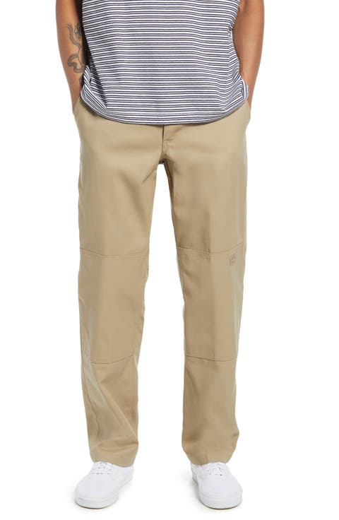 Flat Front Twill Pants