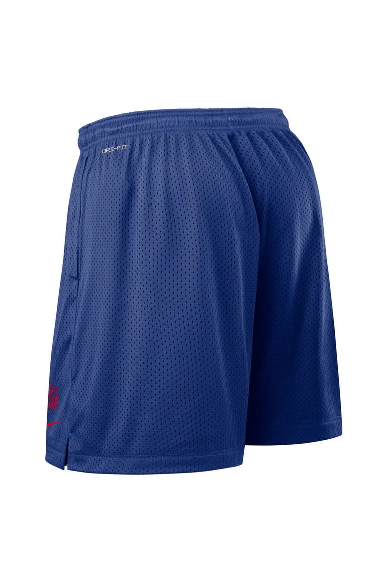 Men's Nike Royal New York Giants Sideline Reversible Performance Shorts, Alternate, color, Royal