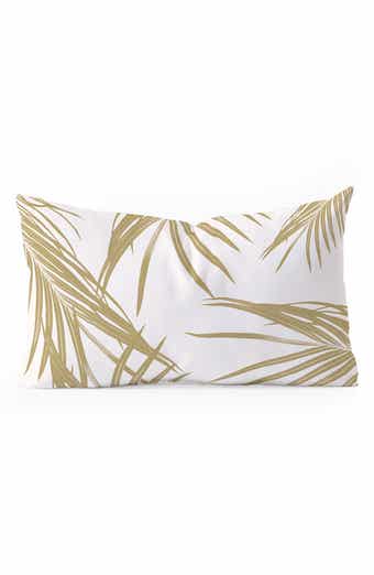 Anitas Bellas Artwork Gold Lumar Throw Pillow