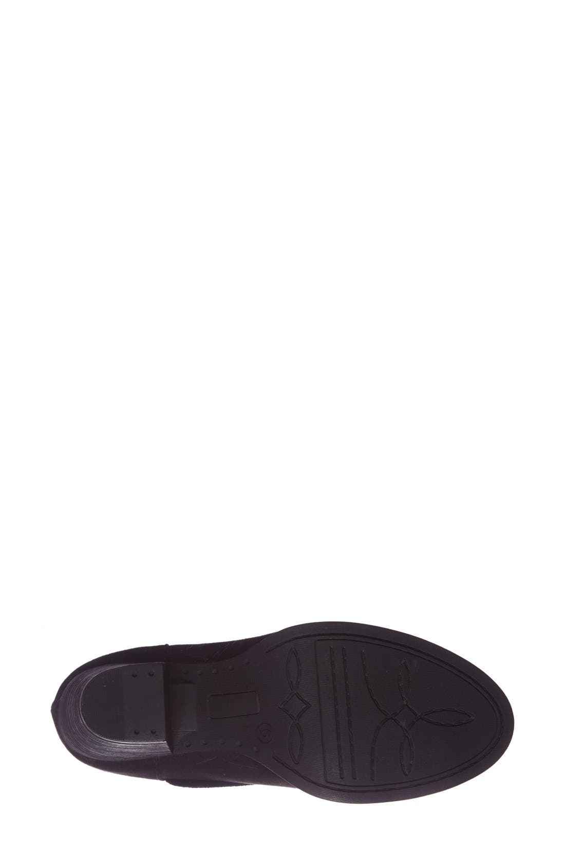 'Best Dressed' Bootie, Alternate, color, BLACK