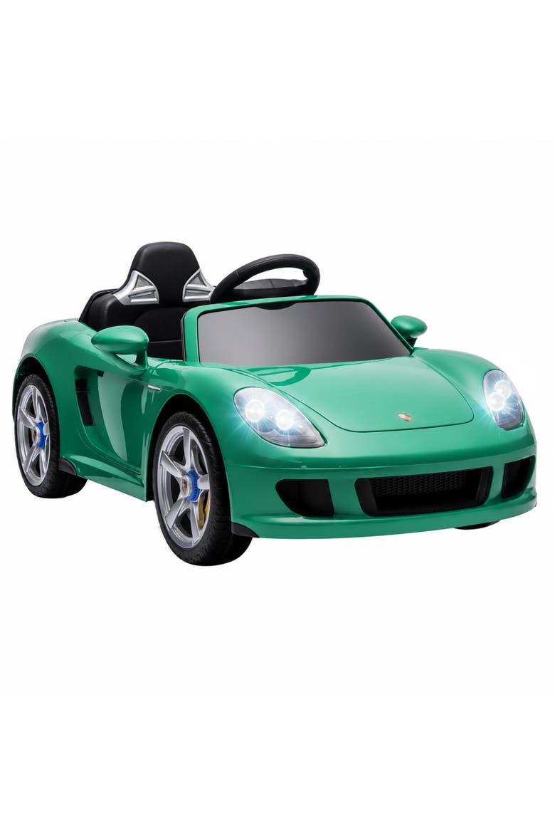 Licensed Porsche Carrera GT Electric Ride On Car, Main, color, Green