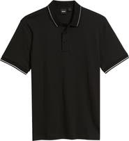 BOSS Parlay Tipped Cotton Polo