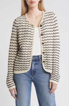 rag & bone Elisa Stripe Cardigan