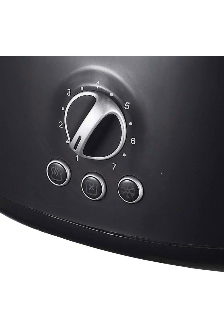 2-Slice Extra Wide Slot Retro Toaster, Alternate, color, Black
