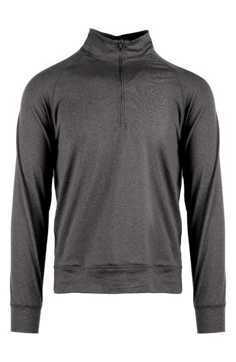 Jersey Quarter Zip Sweatshirt