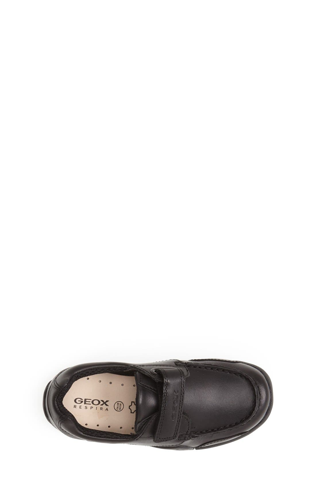 Geox Snake Moc 2 Leather Waterproof Loafer, Alternate, color, 