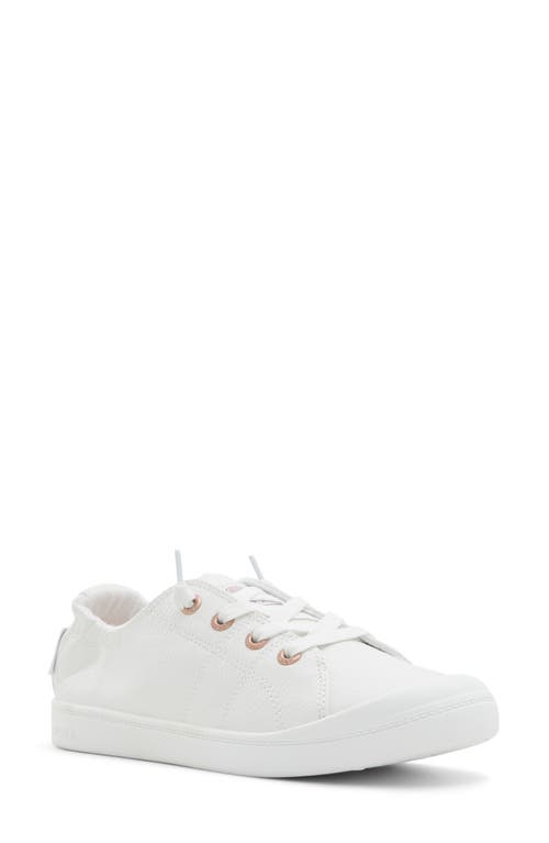 Roxy Bayshore Plus LX Sneaker in White 