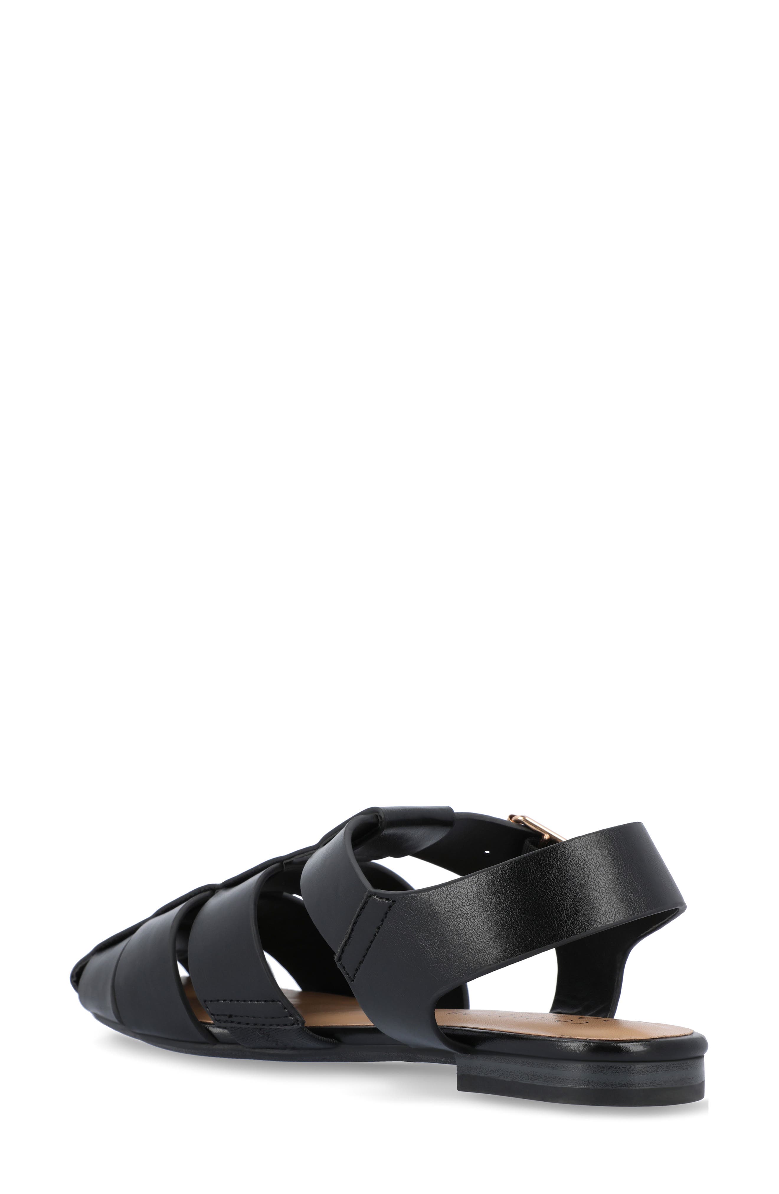 Journee Collection Cailinna Sandal, Alternate, color, Black