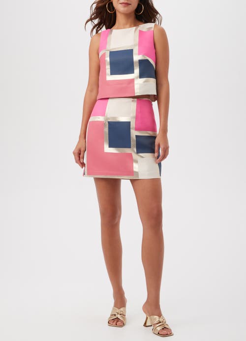 Trina Turk Cayley 2 Top In Multi
