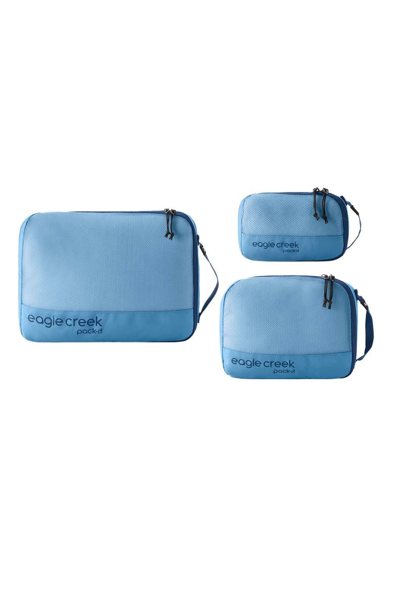 Pack-It Reveal Cube Set XS/S/M, Main, color, Blue Dawn