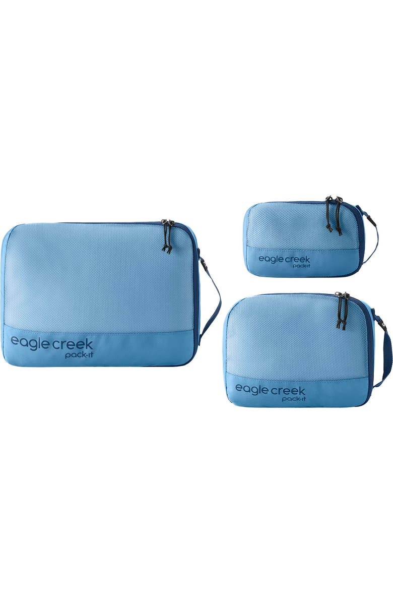 EAGLE CREEK Pack-It Reveal Cube Set XS/S/M, Main, color, Blue Dawn