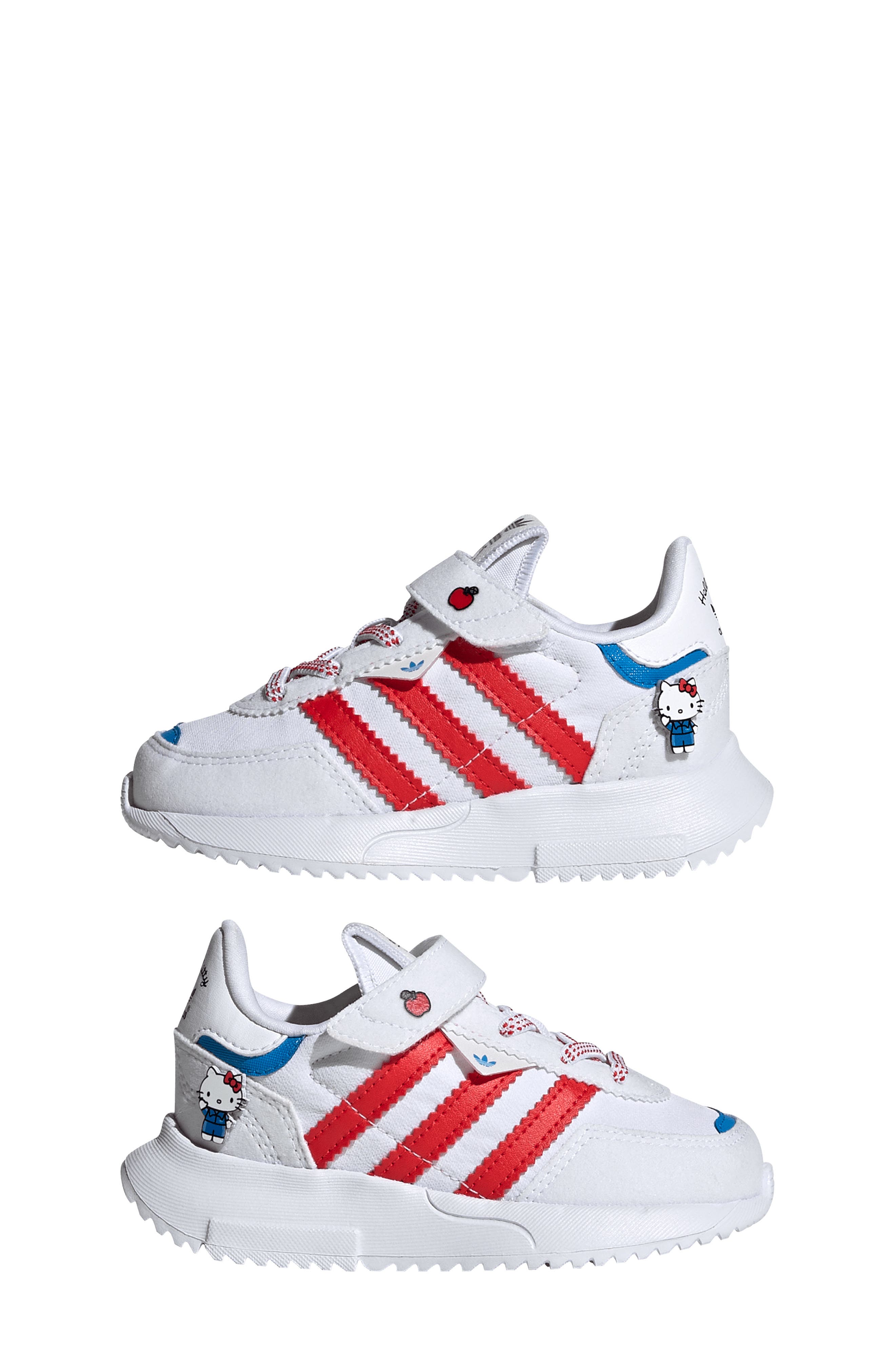 adidas Kids' Hello Kitty Retropy F2 Sneaker, Alternate, color, 