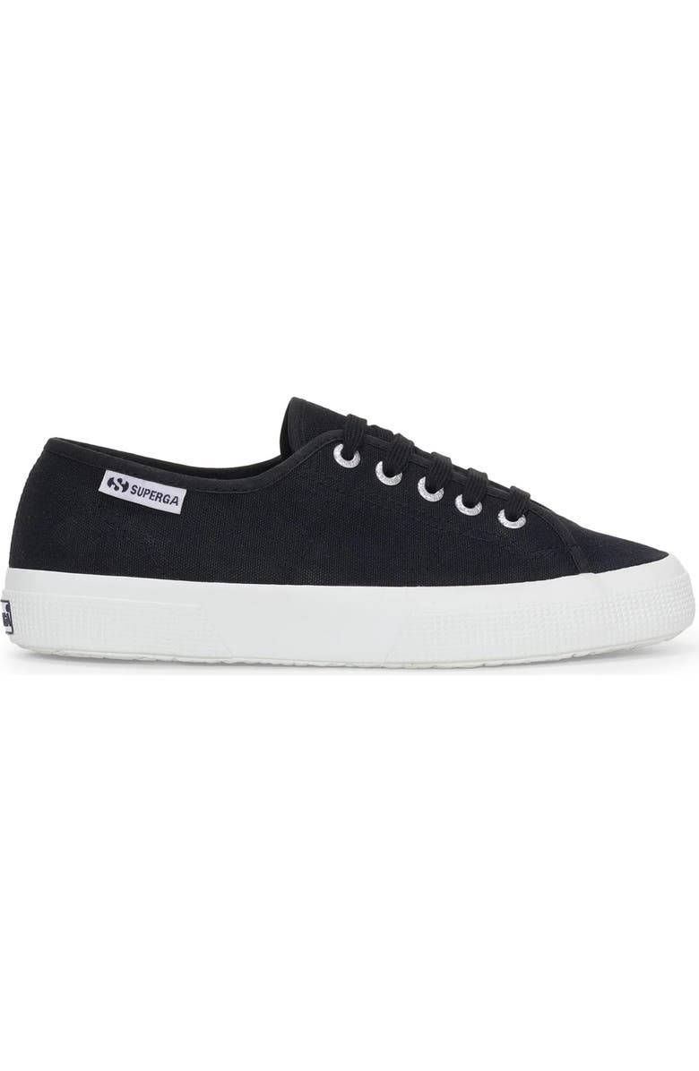 Superga 3750 Leggera Sneakers, Main, color, Black White