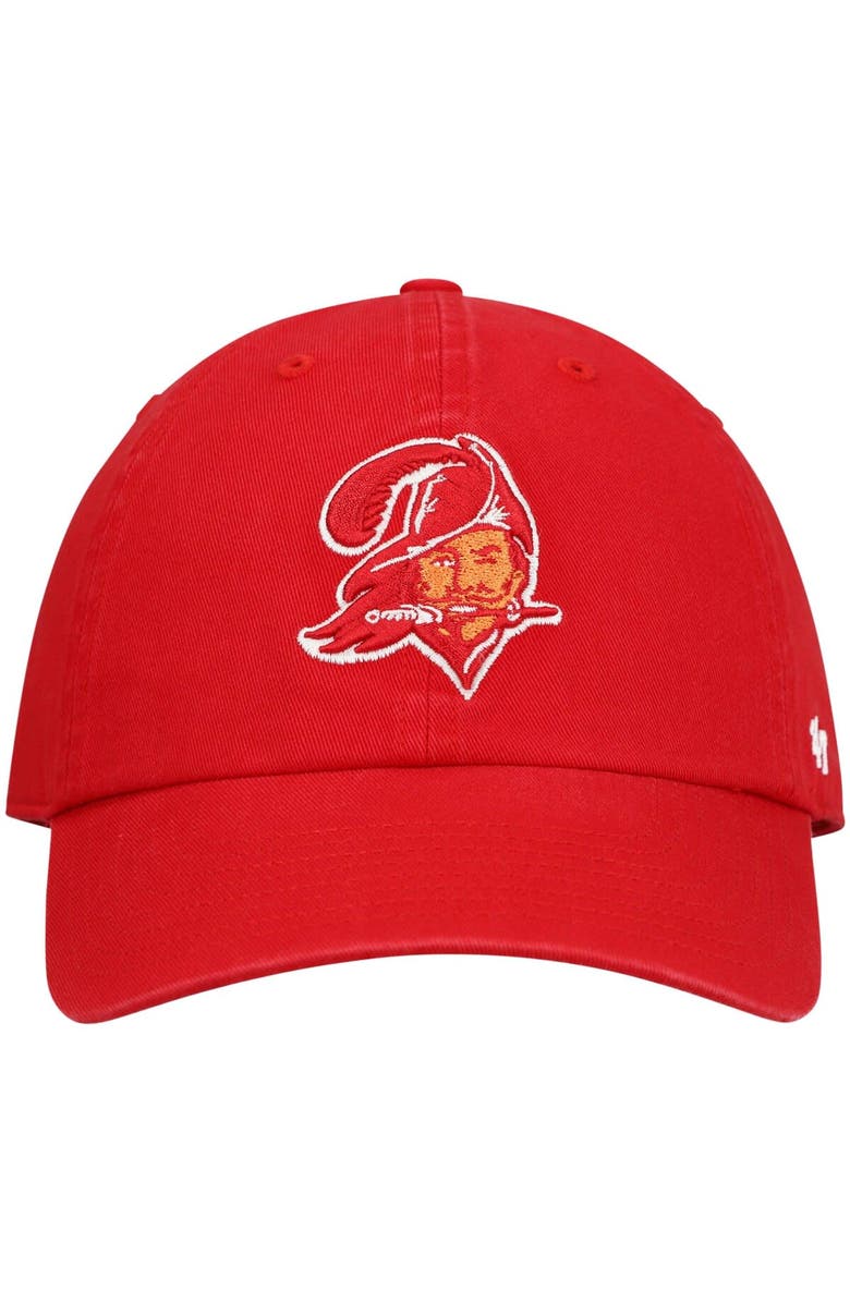 '47 Men's '47 Red Tampa Bay Buccaneers Clean Up Legacy Adjustable Hat, Alternate, color, 