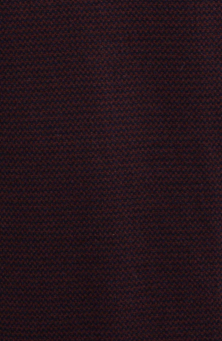 Robert Barakett Hereford Long Sleeve Polo, Alternate, color, Red