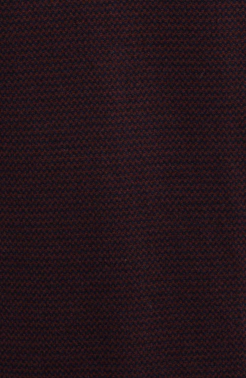 Robert Barakett Hereford Long Sleeve Polo In Red
