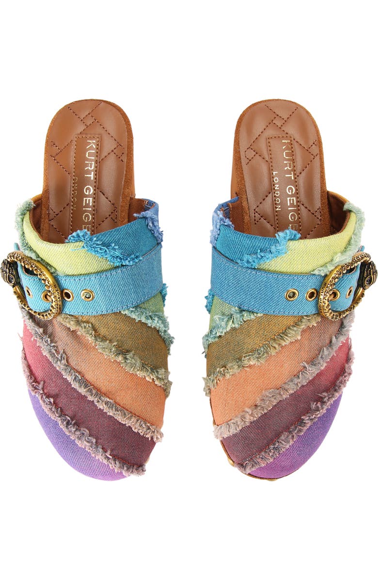 Kurt Geiger London Mayfair Clog, Alternate, color, Rainbow Multi