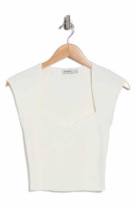 Simkhai Abia Ribbed Crop Top