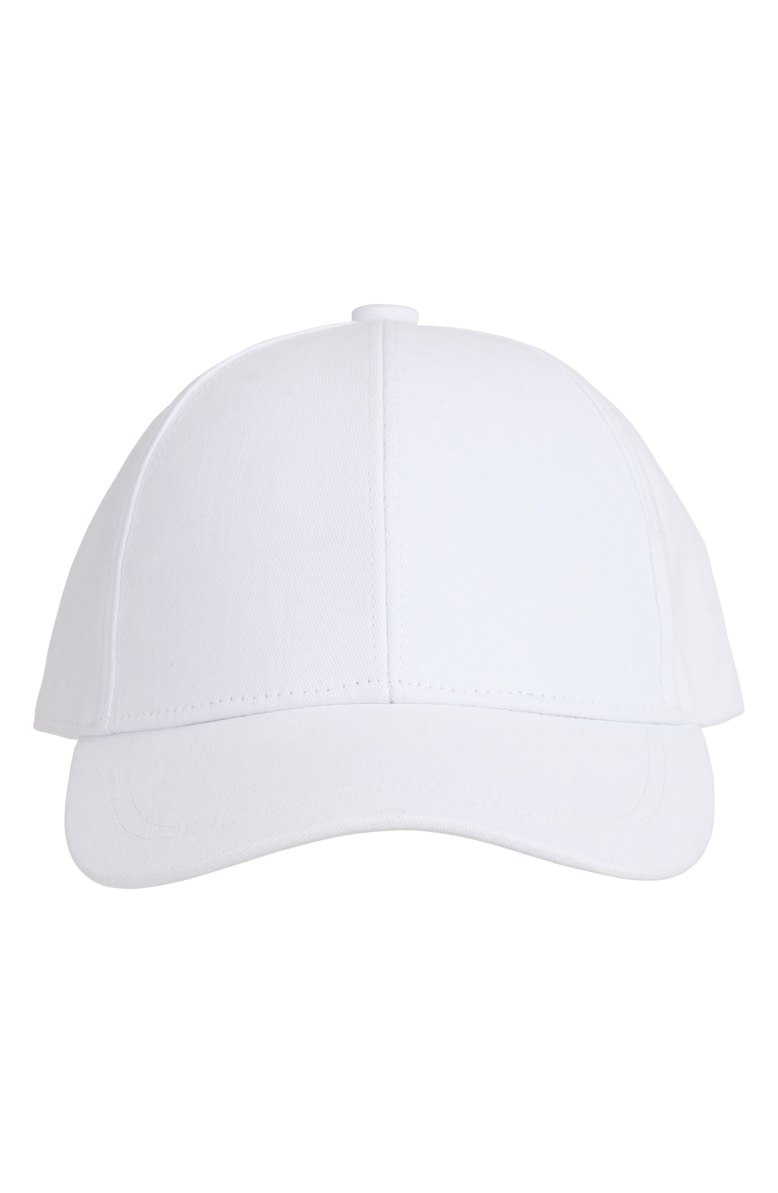 Bruno Magli Cotton Twill Baseball Cap