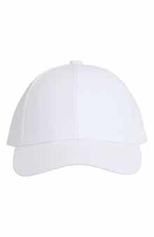 Bruno Magli Cotton Twill Baseball Cap