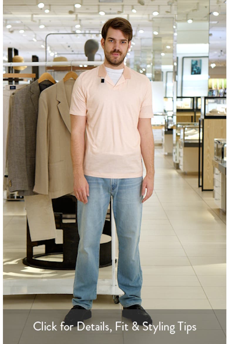 Pye Textured Johnny Collar Polo video