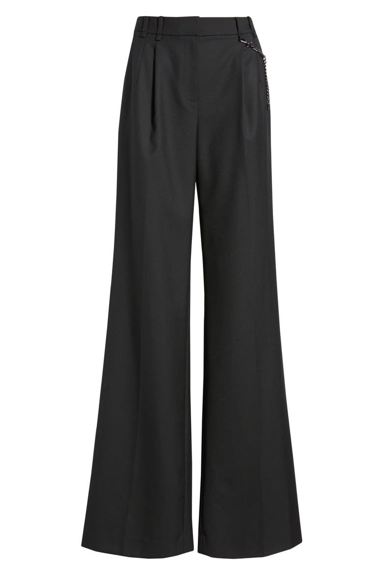 Steven Wide Leg Pants, Alternate, color, BLACK