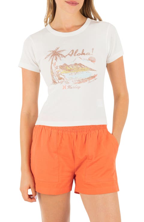 Island Time Crewneck Baby Tee