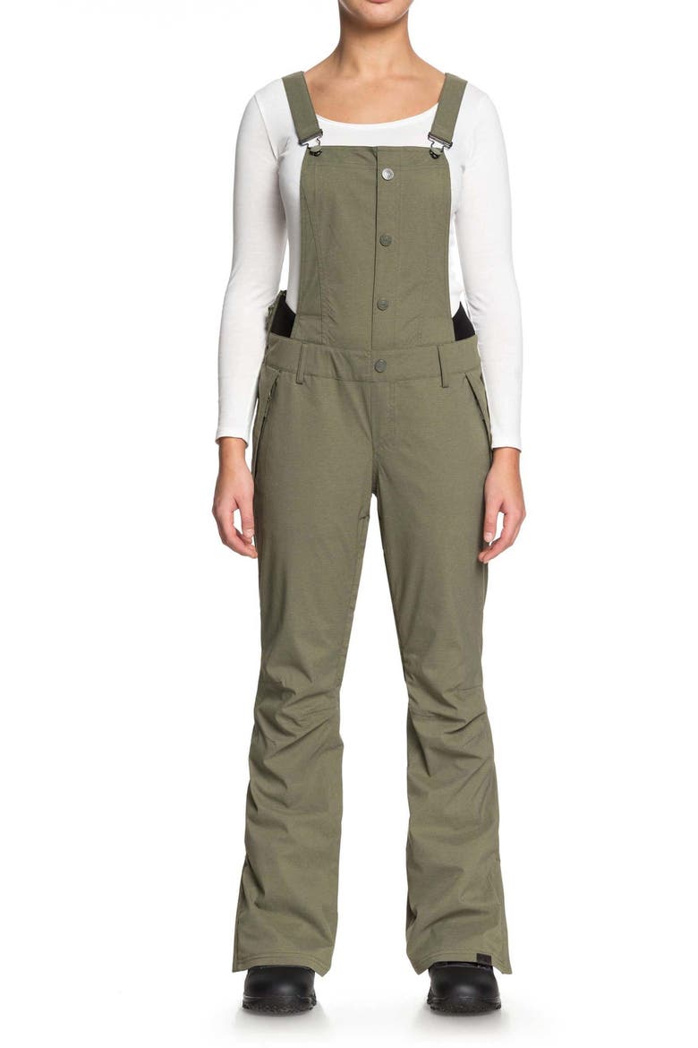 Torah Bright Vitality Bib Snow Pants, Main, color, FOUR LEAF CLOVER