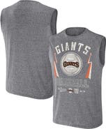Darius Rucker Collection by Fanatics Men's Darius Rucker Collection by Fanatics Charcoal San Francisco Giants Relaxed-Fit Muscle Tank Top
