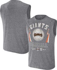 Darius Rucker Collection by Fanatics Men's Darius Rucker Collection by Fanatics Charcoal San Francisco Giants Relaxed-Fit Muscle Tank Top