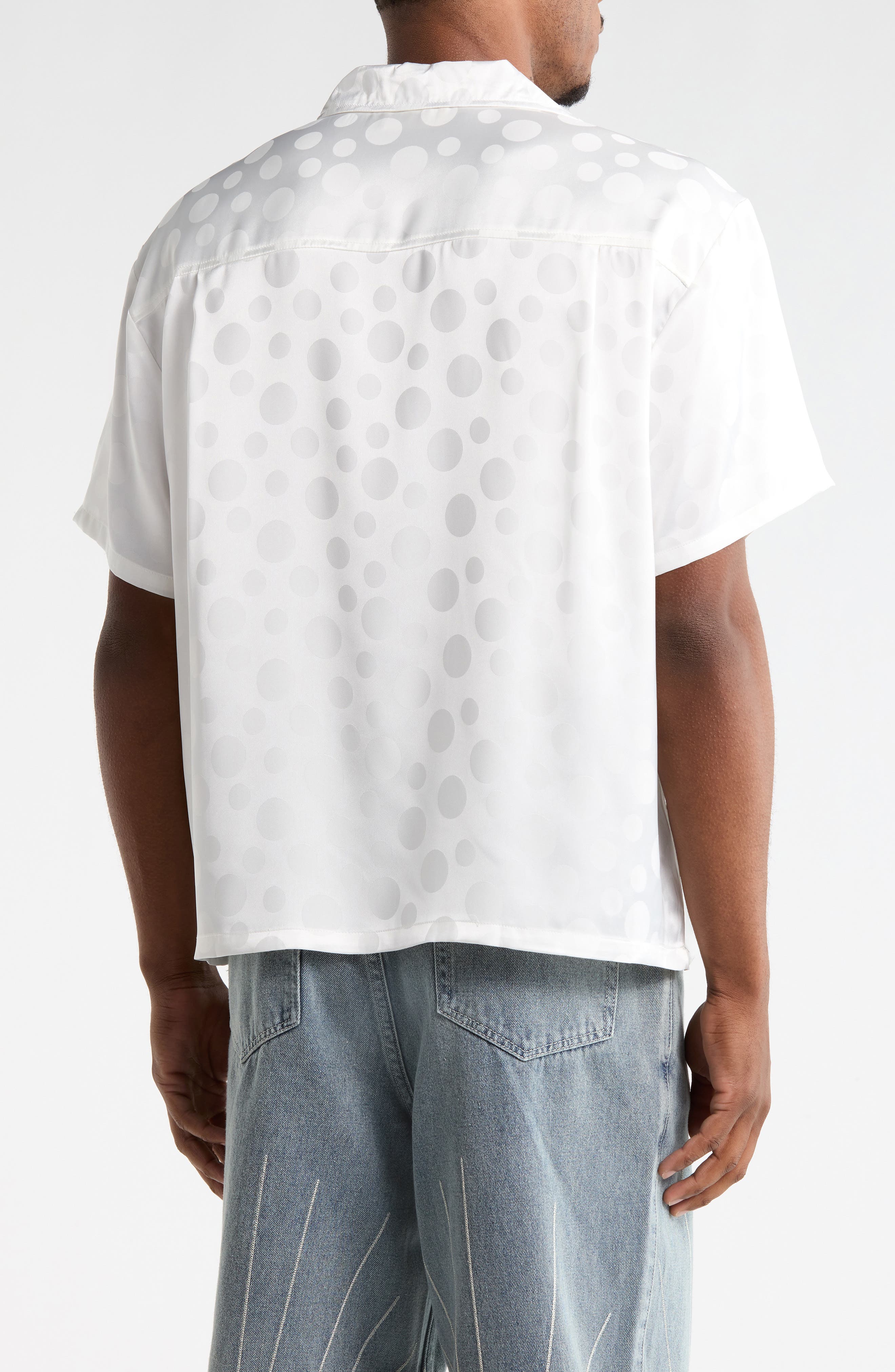 Tonal Dot Camp Shirt - image 4