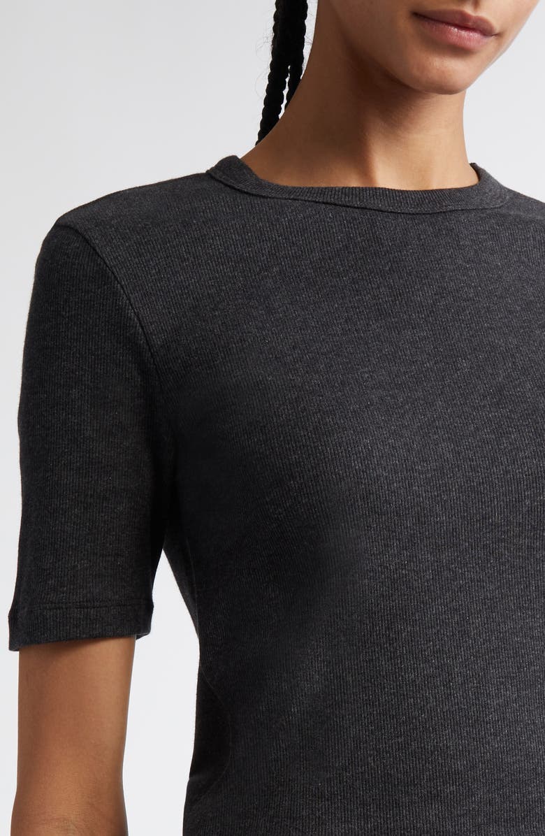 TOTEME Classic Rib T-Shirt, Alternate, color, 