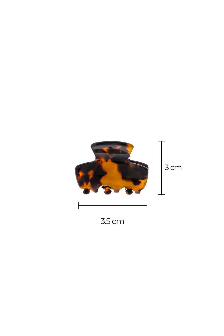 Neutral Classics Mini Claw Clip Set, Alternate, color, Black & Tortoise