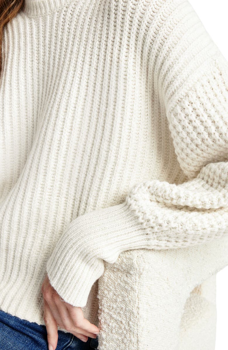 Splendid Sarah Mixed Stitch Sweater, Alternate, color, 