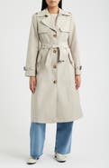 Sam Edelman Tie Belt Trench Coat