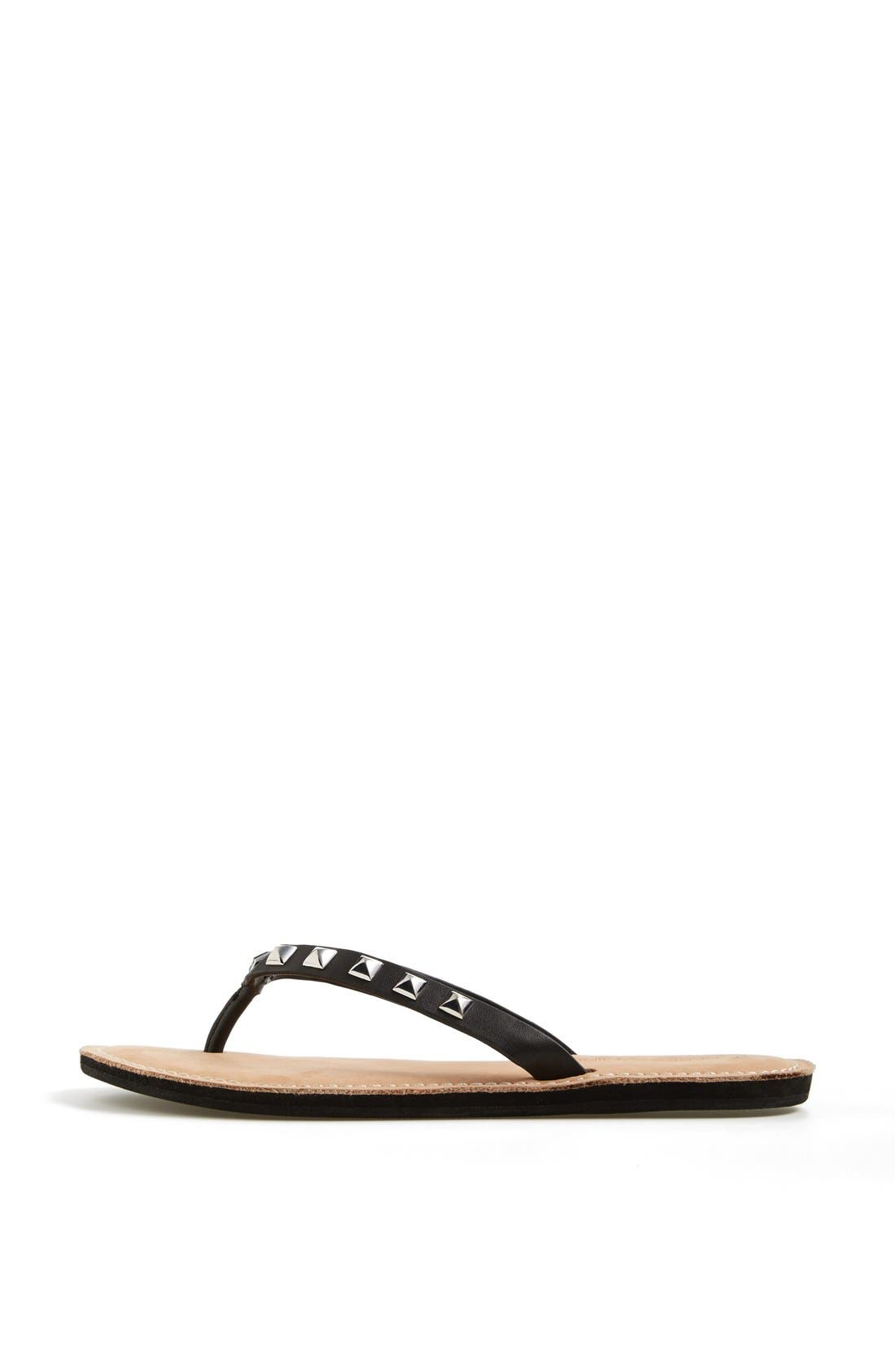 Rebecca Minkoff 'Fiona' Thong Sandal, Alternate, color, 