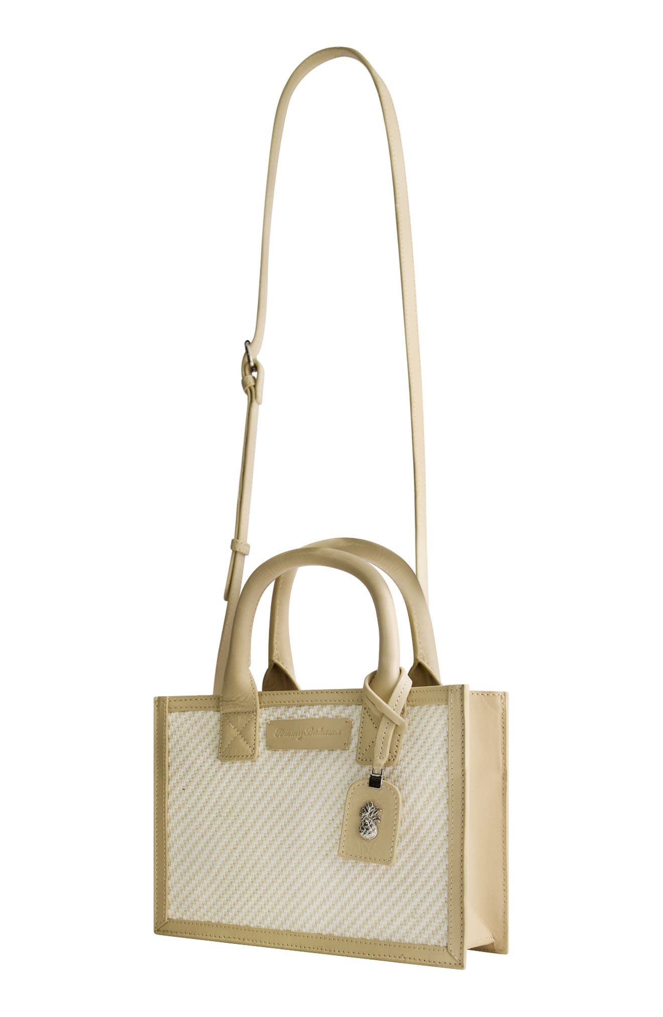 Soft Woven Modern Tote, Alternate, color, TAN/ WHITE