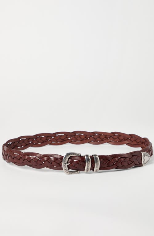 Brunello Cucinelli Belt With Detailed Buckle In Brown