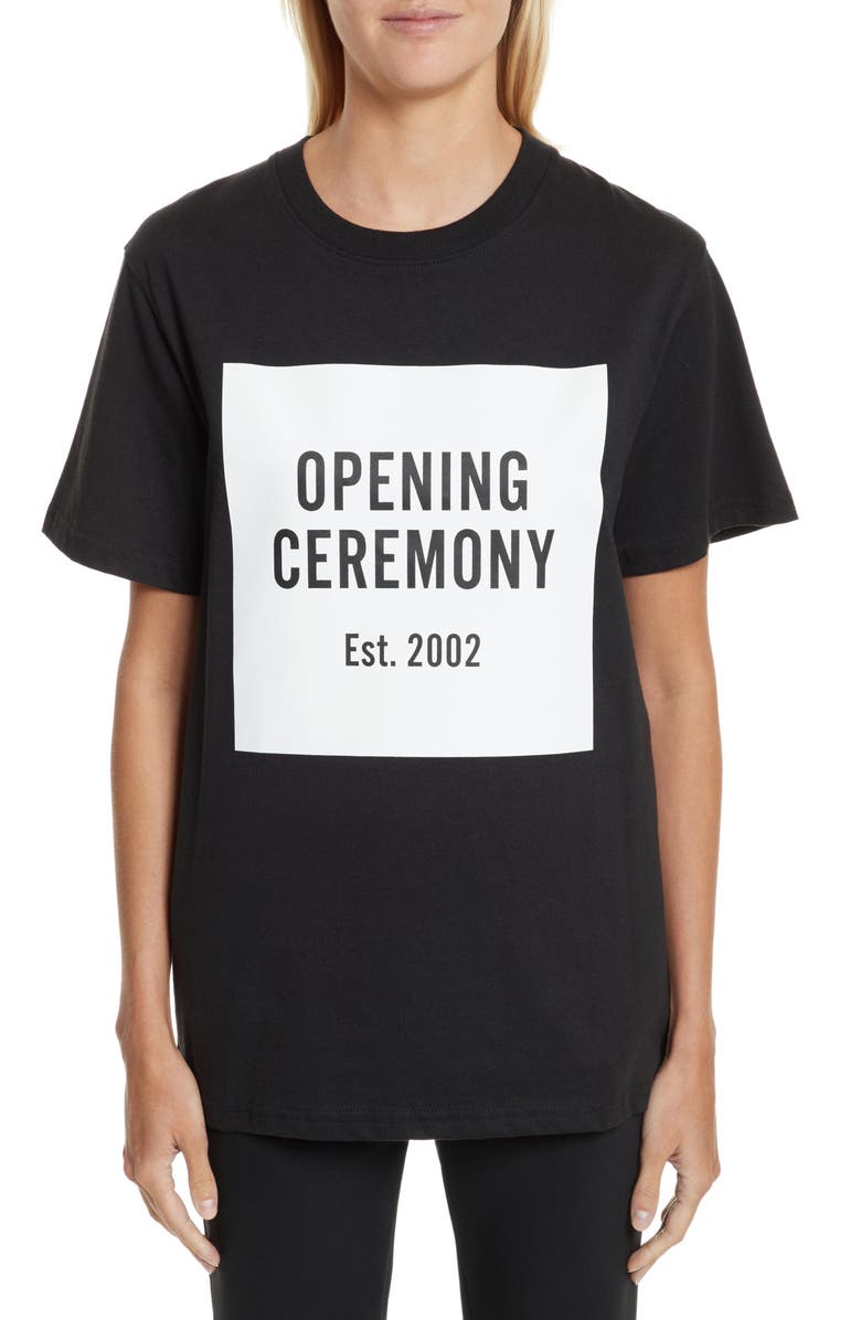 Opening Ceremony 'OC Logo' Short Sleeve T-Shirt, Main, color, 