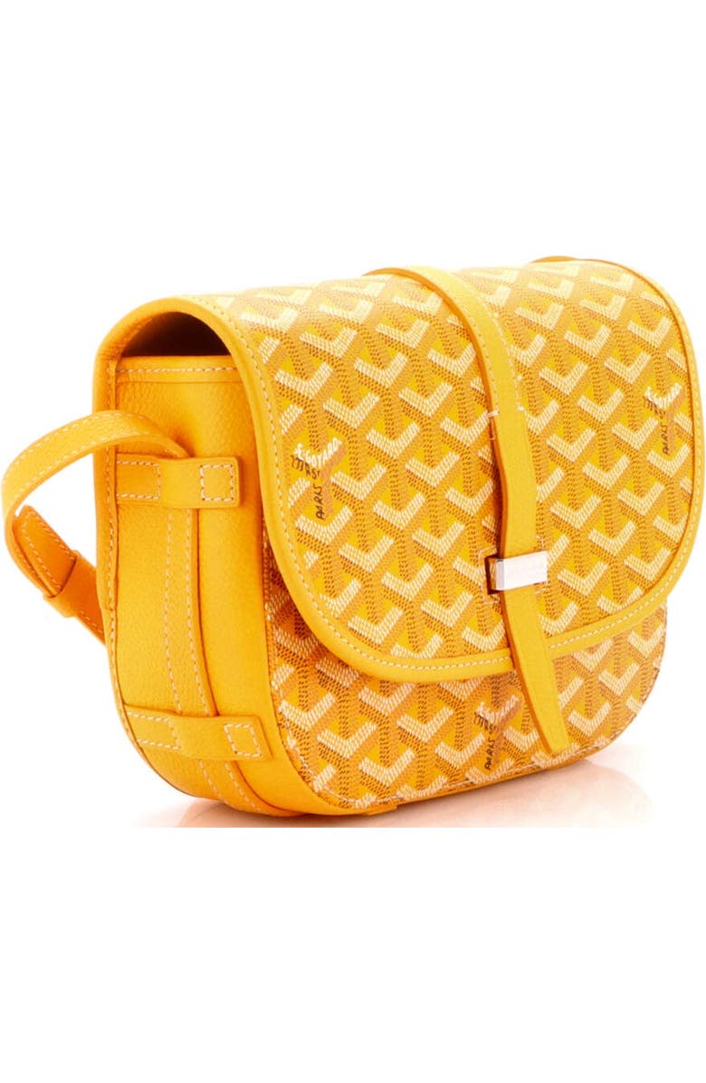 Pre-Owned Goyard Belvedere II Messenger Bag Coated Canvas PM, Alternate, color, Yellow