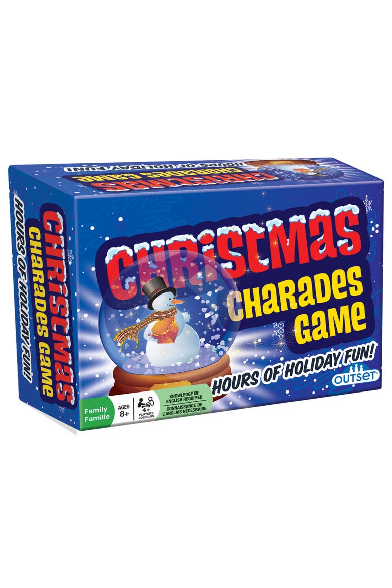 Christmas Charades Game Holiday Family & Childrens Game, Main, color, Multicolored
