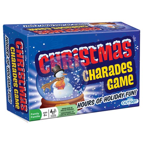 Christmas Charades Game Holiday Family 
Childrens Game