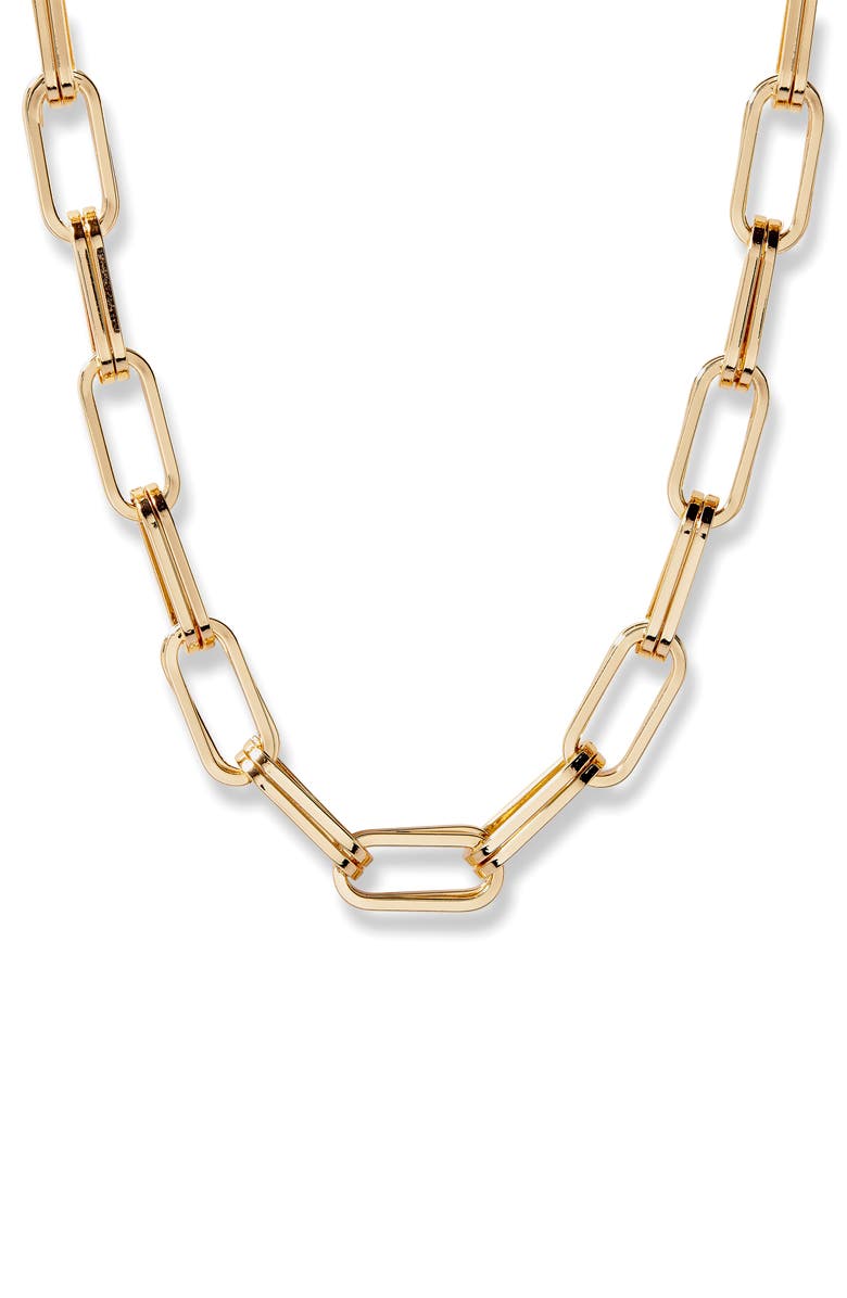 Brook and York Carmen Necklace, Main, color, Gold