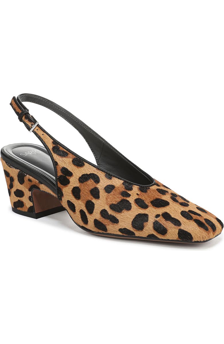 SARTO by Franco Sarto Sutton Slingback Pump, Main, color, Camel Multi