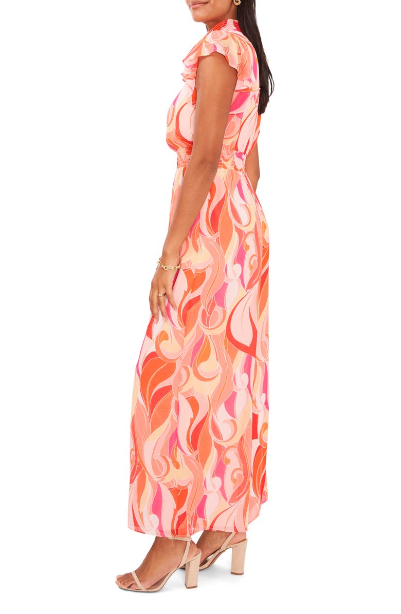 Halogen<sup>®</sup> Smocked Waist Jumpsuit, Alternate, color,