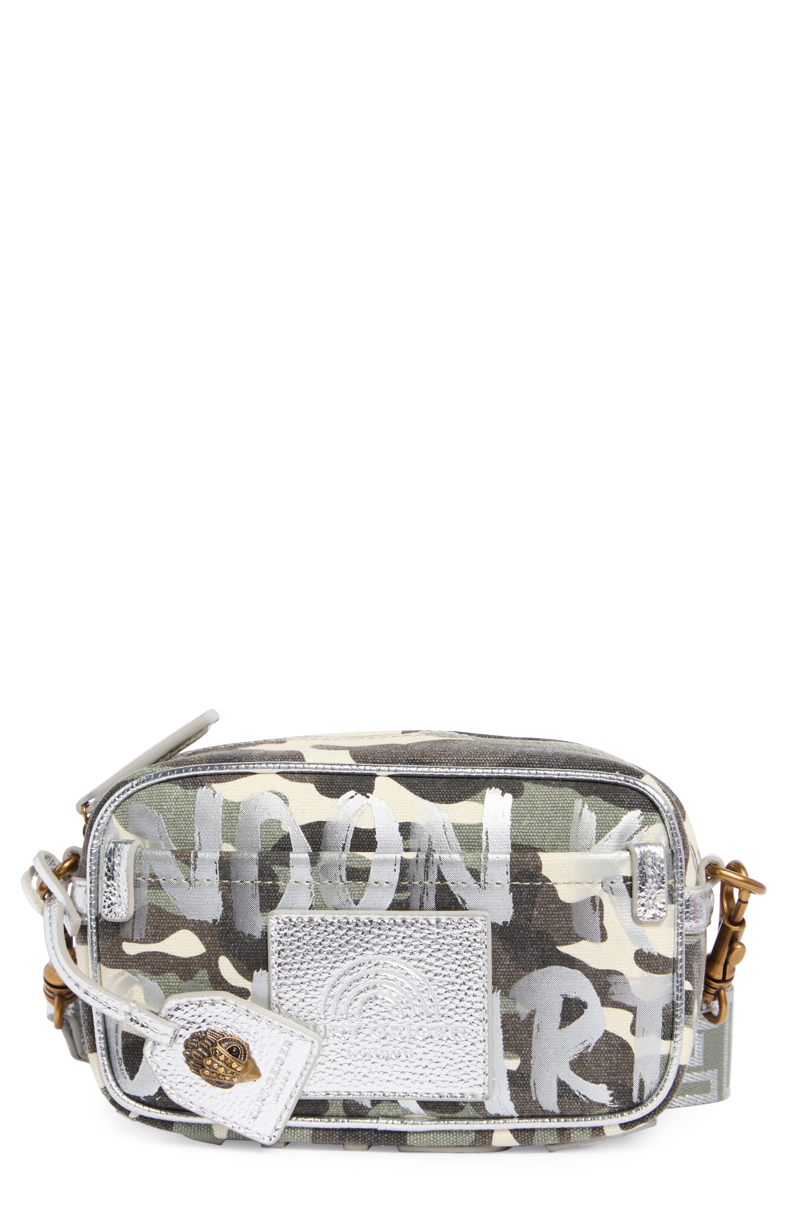 Kurt Geiger London Small Southbank Camera Bag, Main, color, Open Green