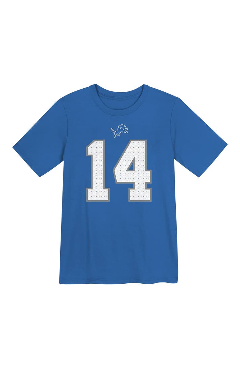 Nike Preschool Nike Amon-Ra St. Brown Blue Detroit Lions Player Name & Number T-Shirt, Alternate, color, Blue