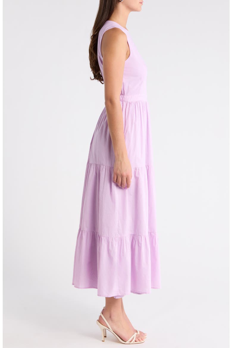 Jiie Tiered Maxi Dress, Alternate, color, LAVENDER-MULTI