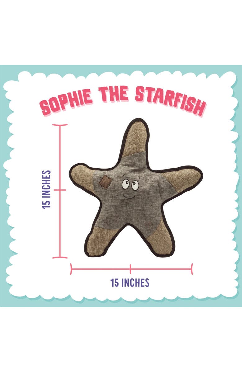 SnugArooz Plush Dog Toy, Alternate, color, Multicolored